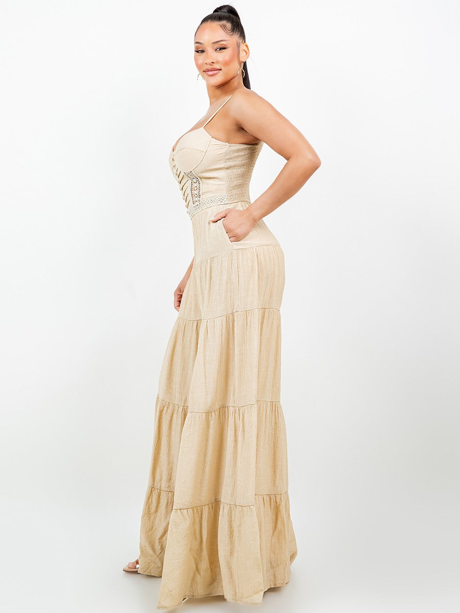 “Blush Breeze Wide-Leg Jumpsuit”