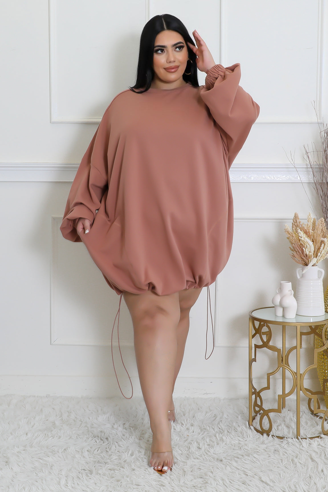 Warm Embrace Sweatshirt Dress