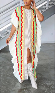 Cozy Canyon Maxi Poncho Dress
