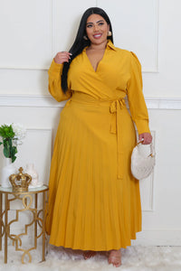 The Mustard Moment Dress