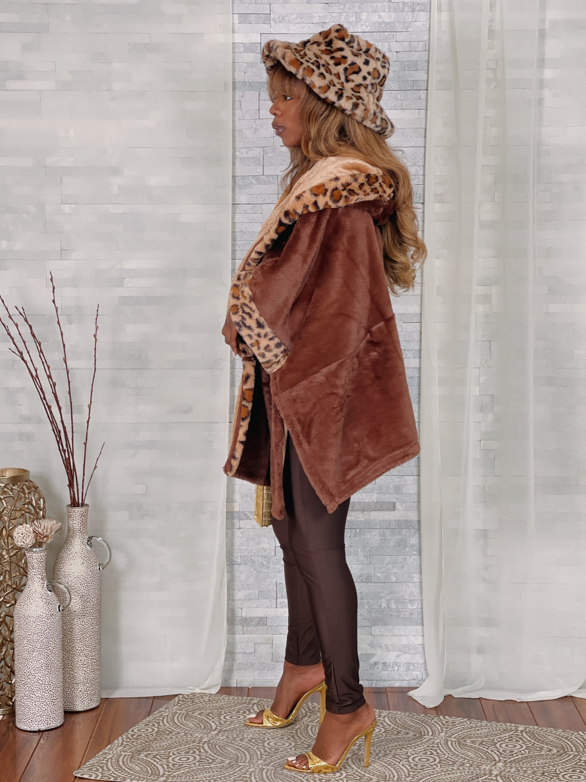 “The Glam Safari Poncho”