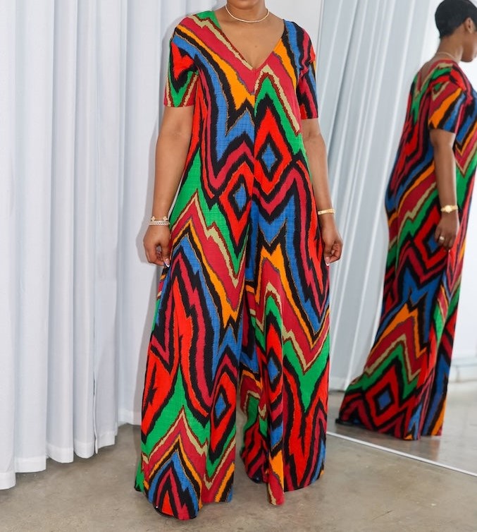 Boho Breeze Wide-Leg Jumpsuit