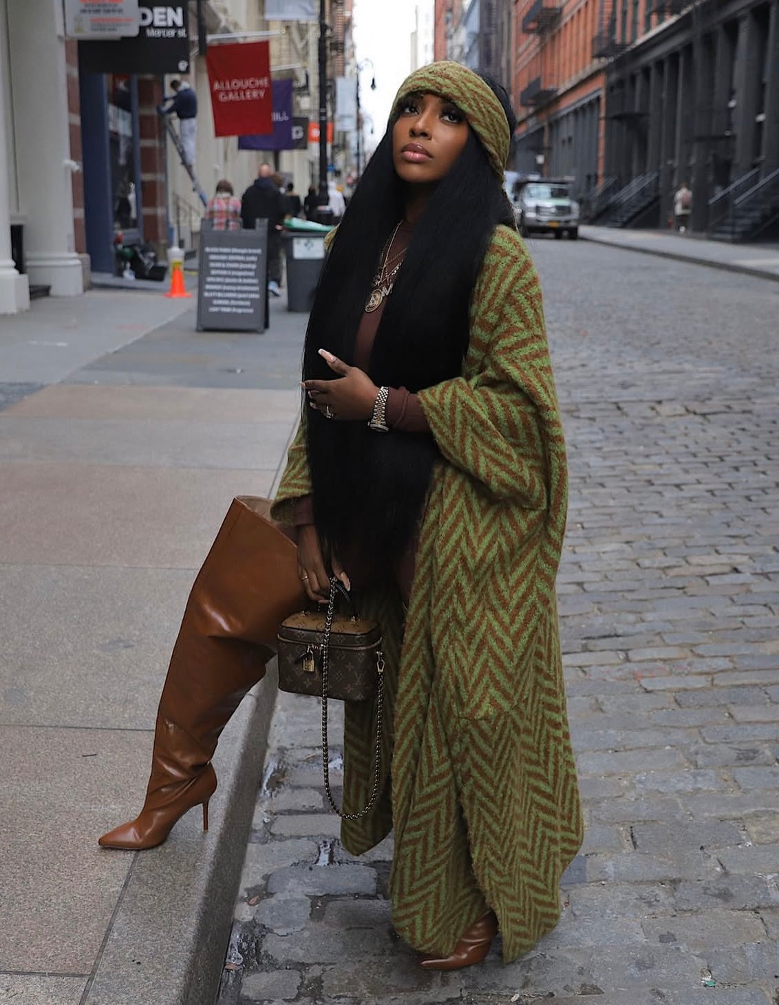 Wrapped in Style Knit cardigan set