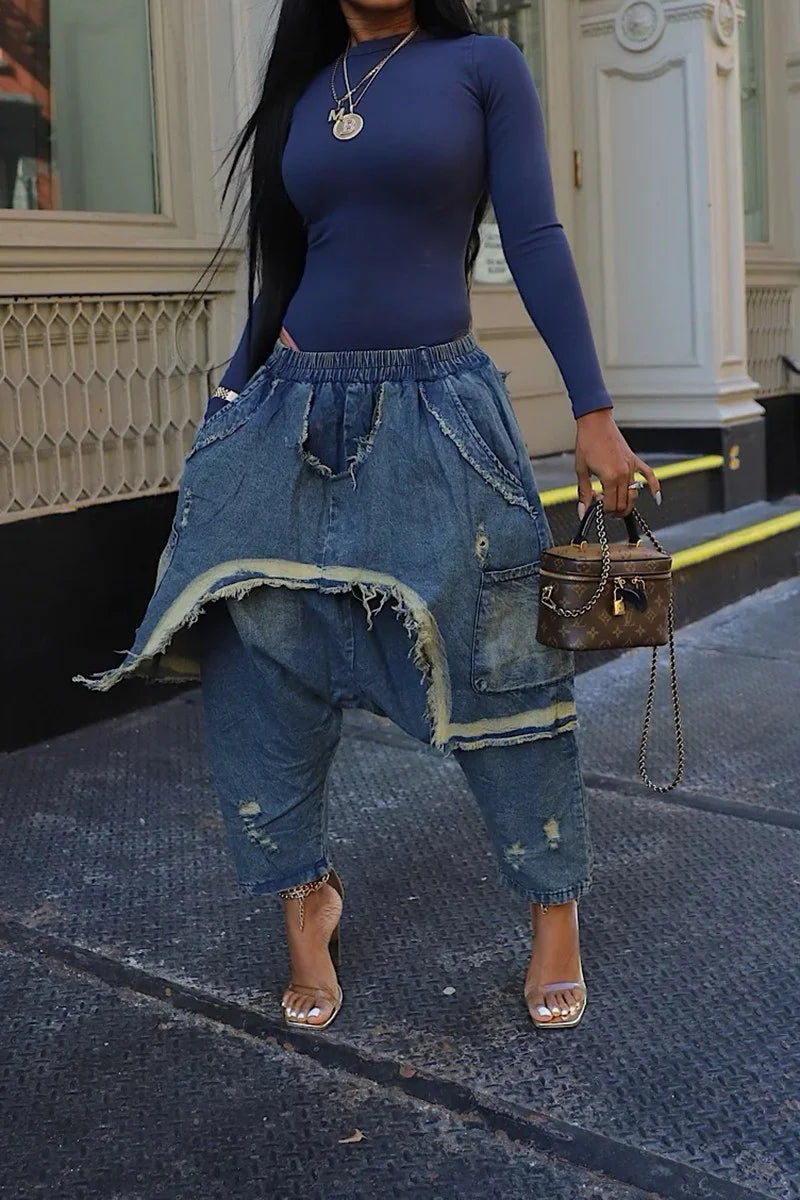 Edge Factor – Baggy Harem Denim