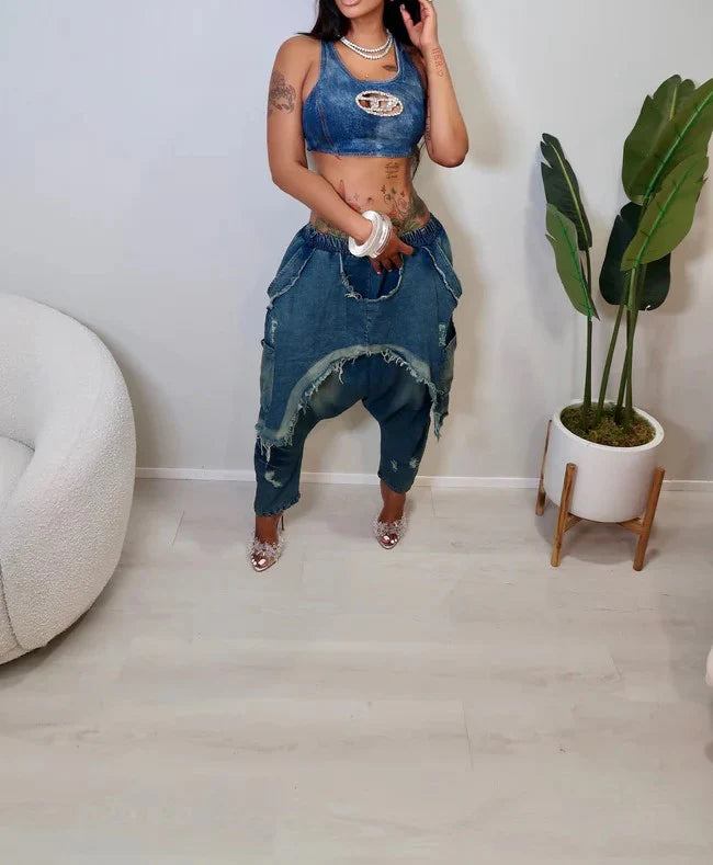 Edge Factor – Baggy Harem Denim