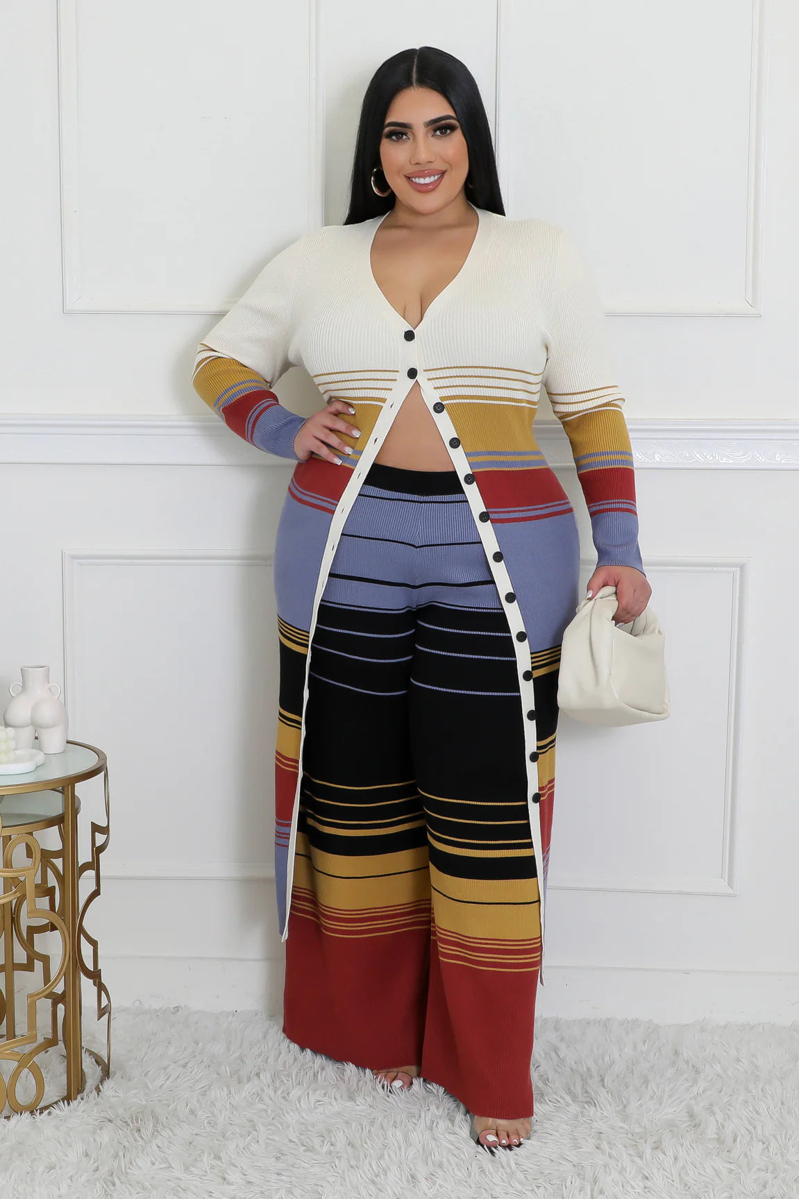 “The Harmony Striped Set”