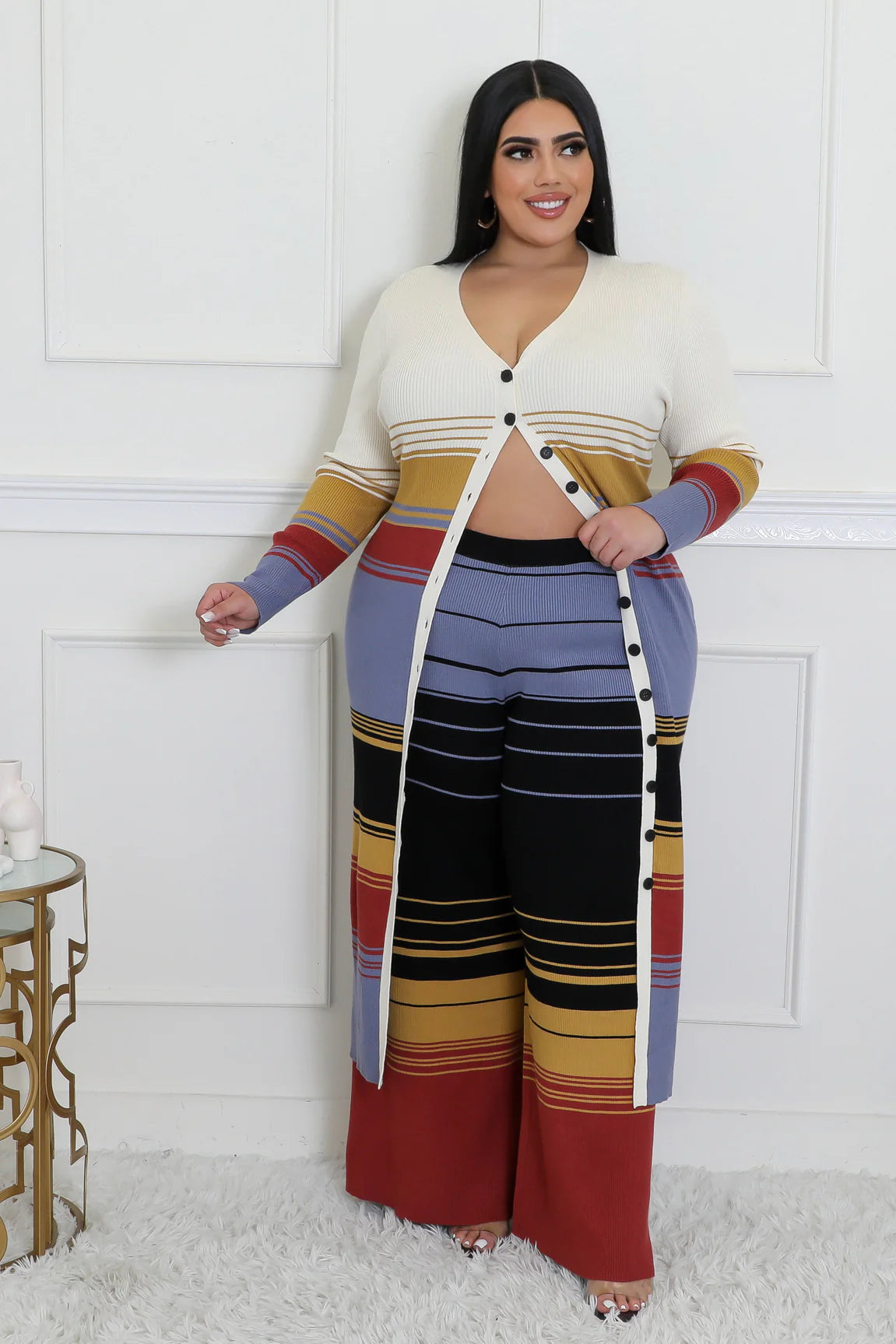 “The Harmony Striped Set”