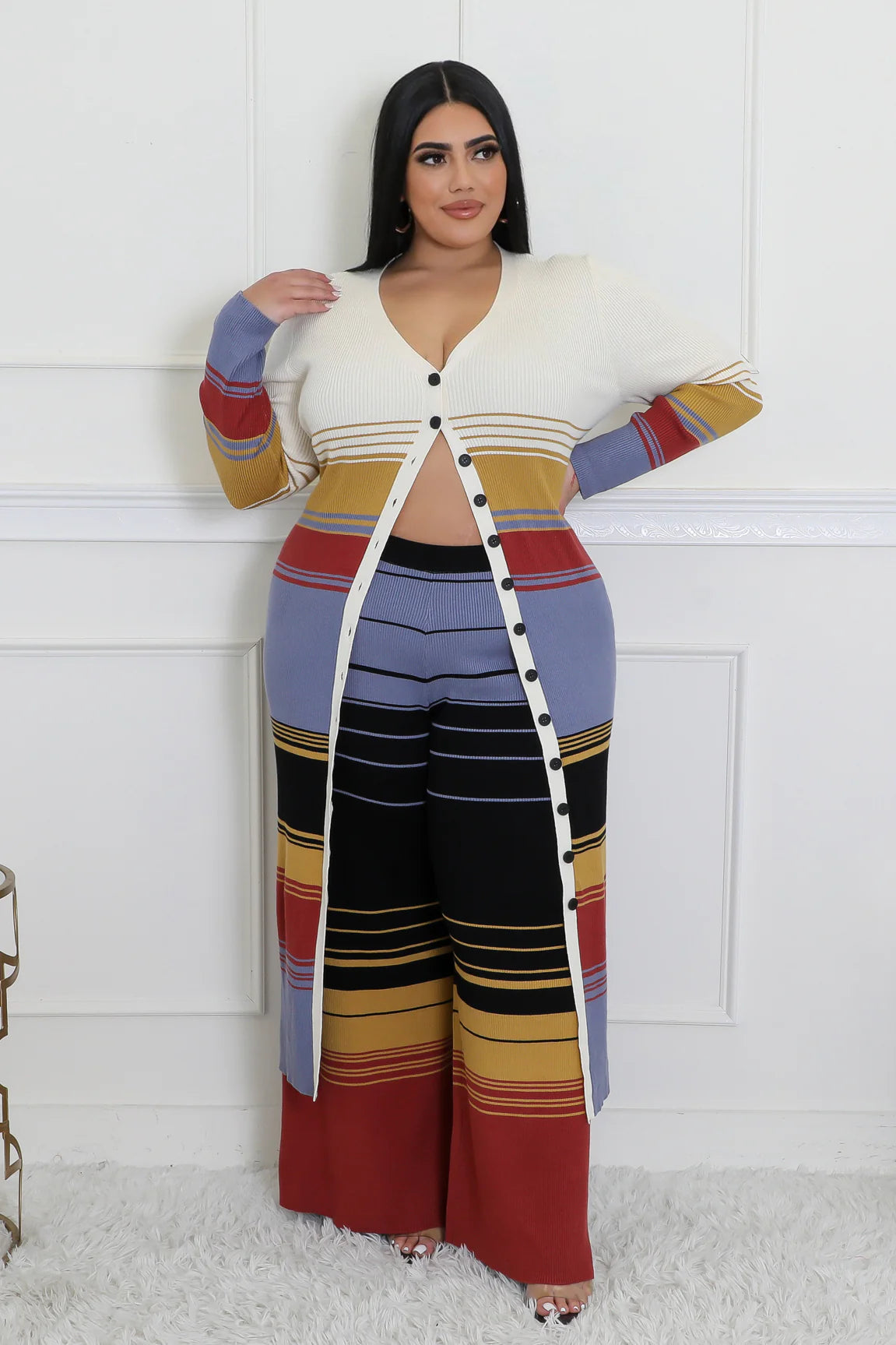 “The Harmony Striped Set”