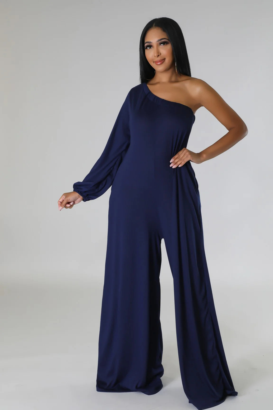 The Seraphina One-Shoulder Jumpsuit”