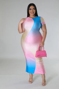 Vivid Horizon Dress