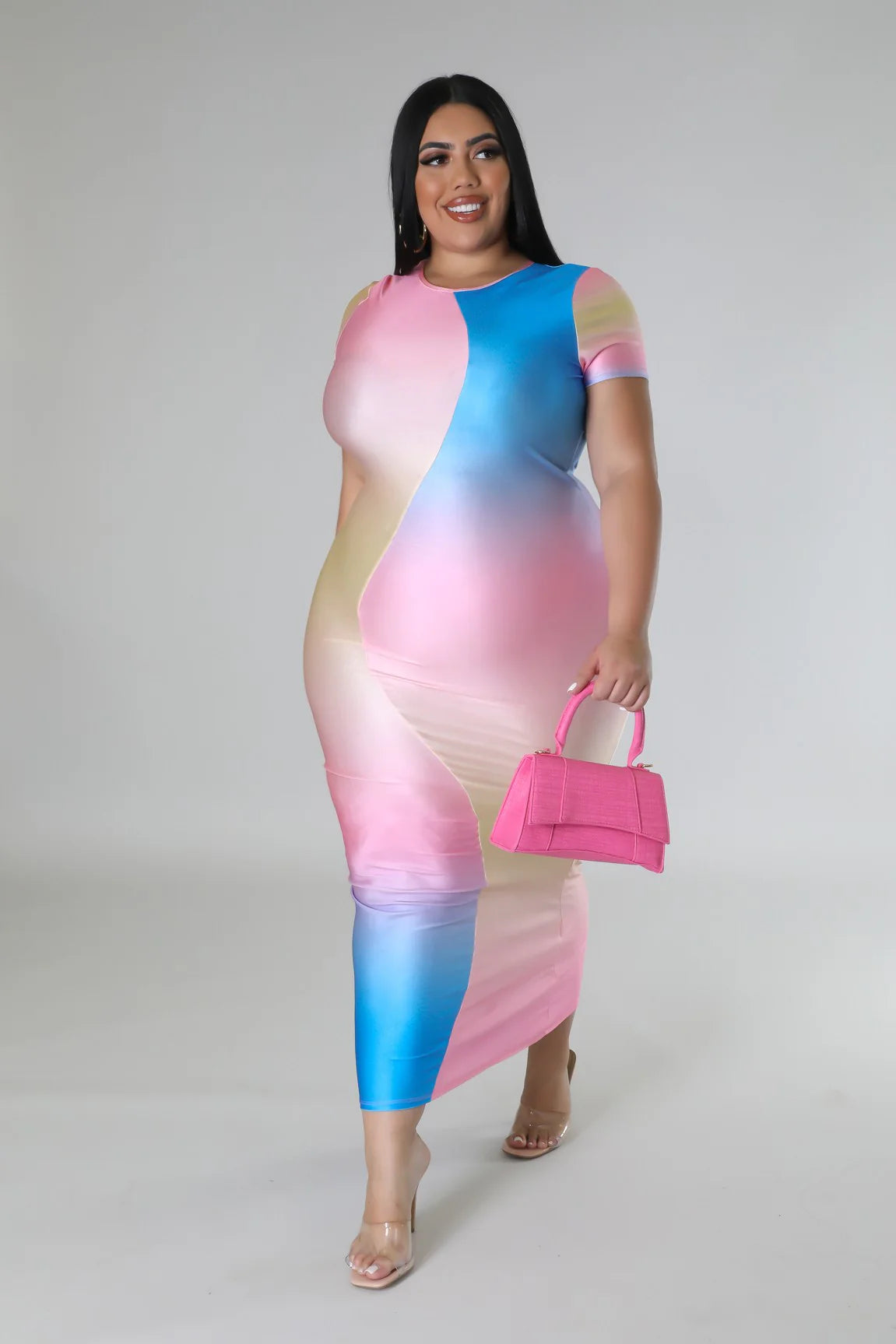 Vivid Horizon Dress
