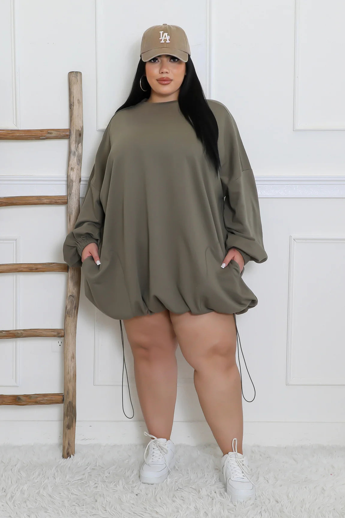 Warm Embrace Sweatshirt Dress