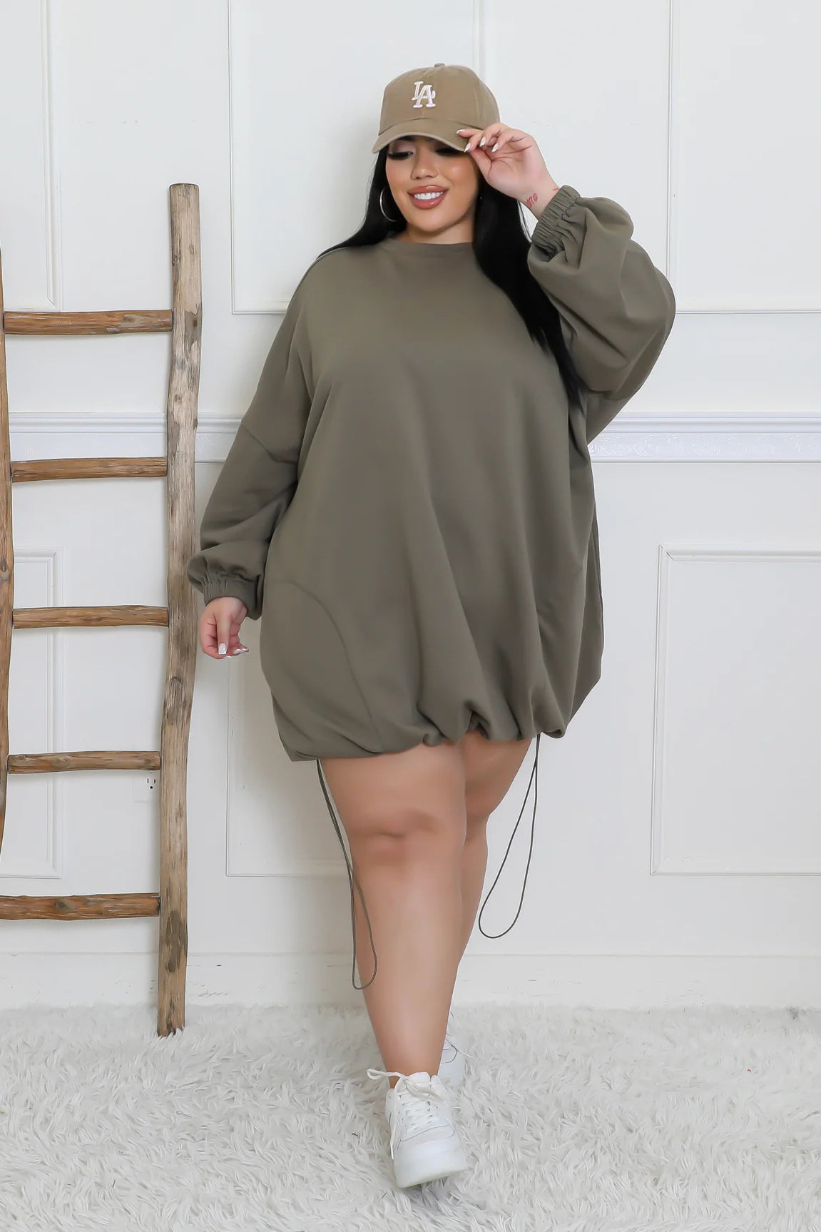 Warm Embrace Sweatshirt Dress