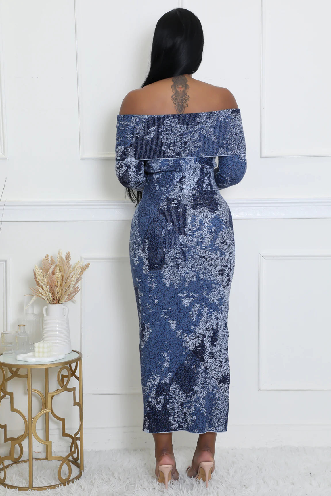 Blue Belle Sweater Dress