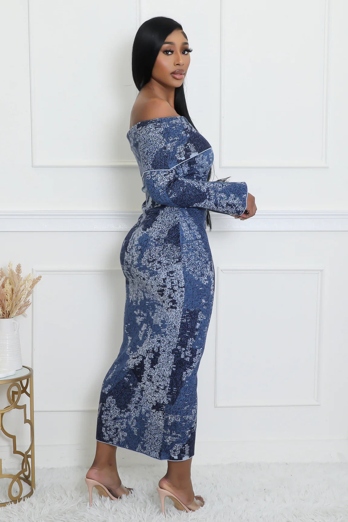 Blue Belle Sweater Dress