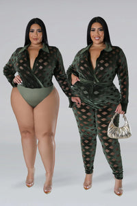 “Fierce in Velvet Set”