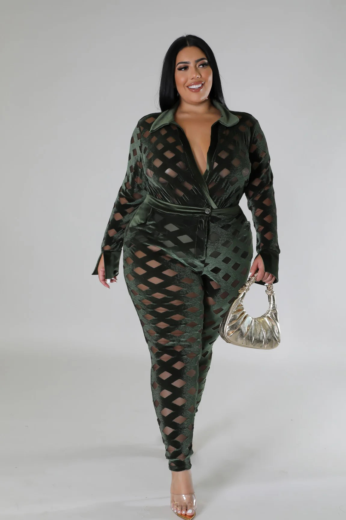 “Fierce in Velvet Set”