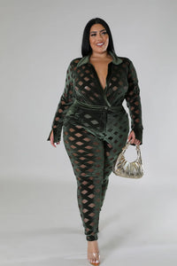 “Fierce in Velvet Set”