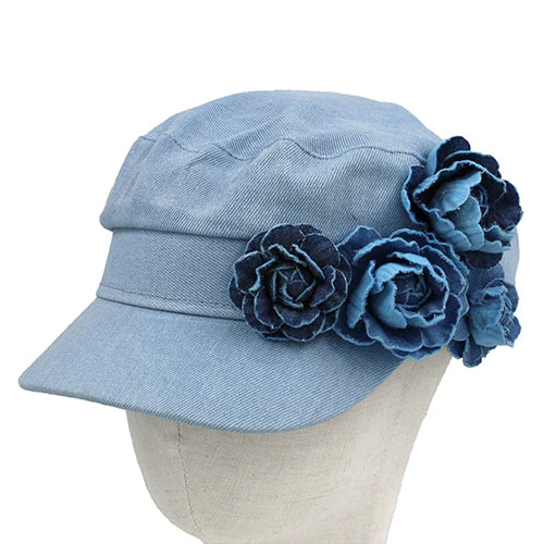 Blue Bloom Cap
