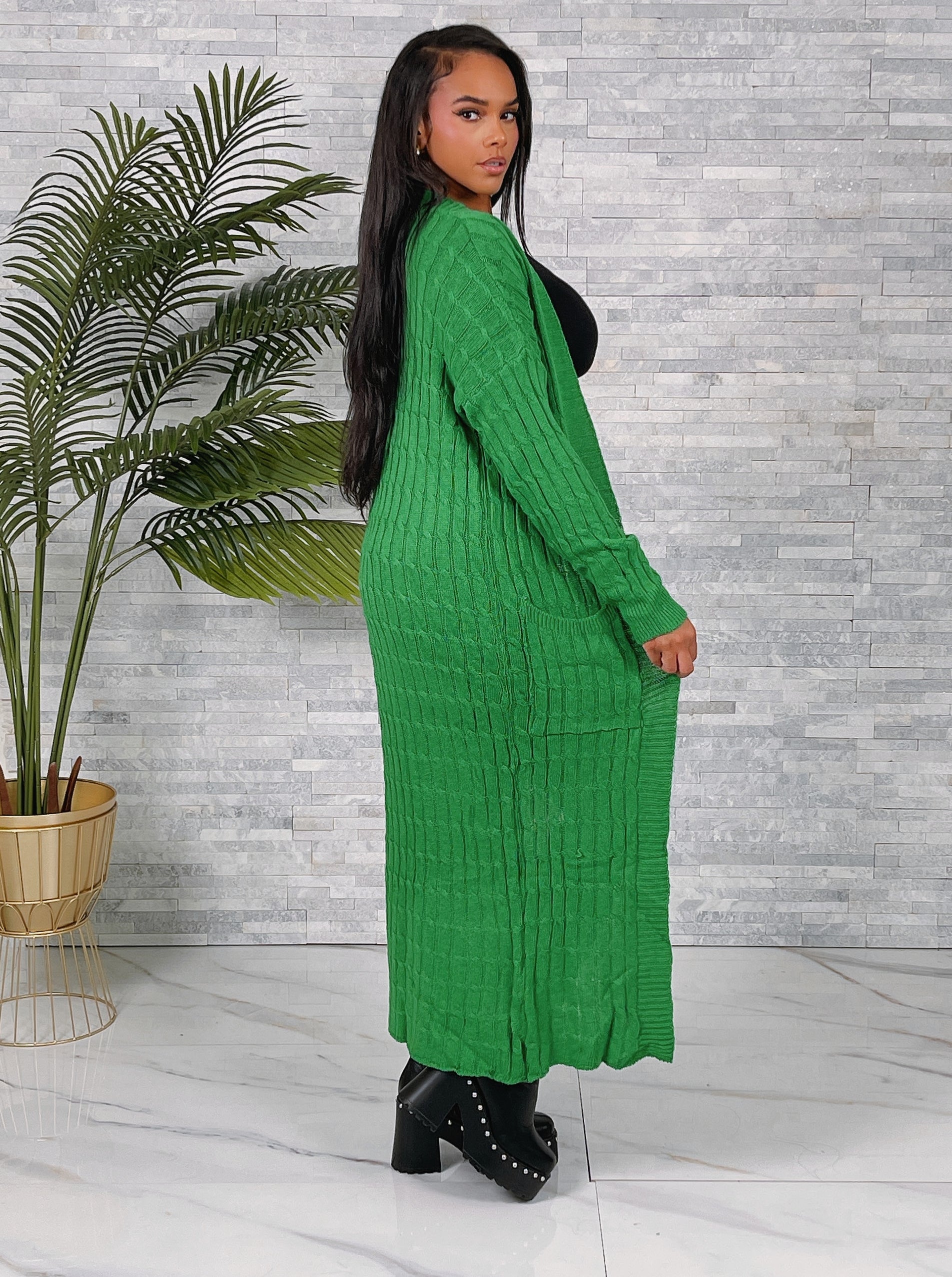 "The Girly Glow Cardigan"