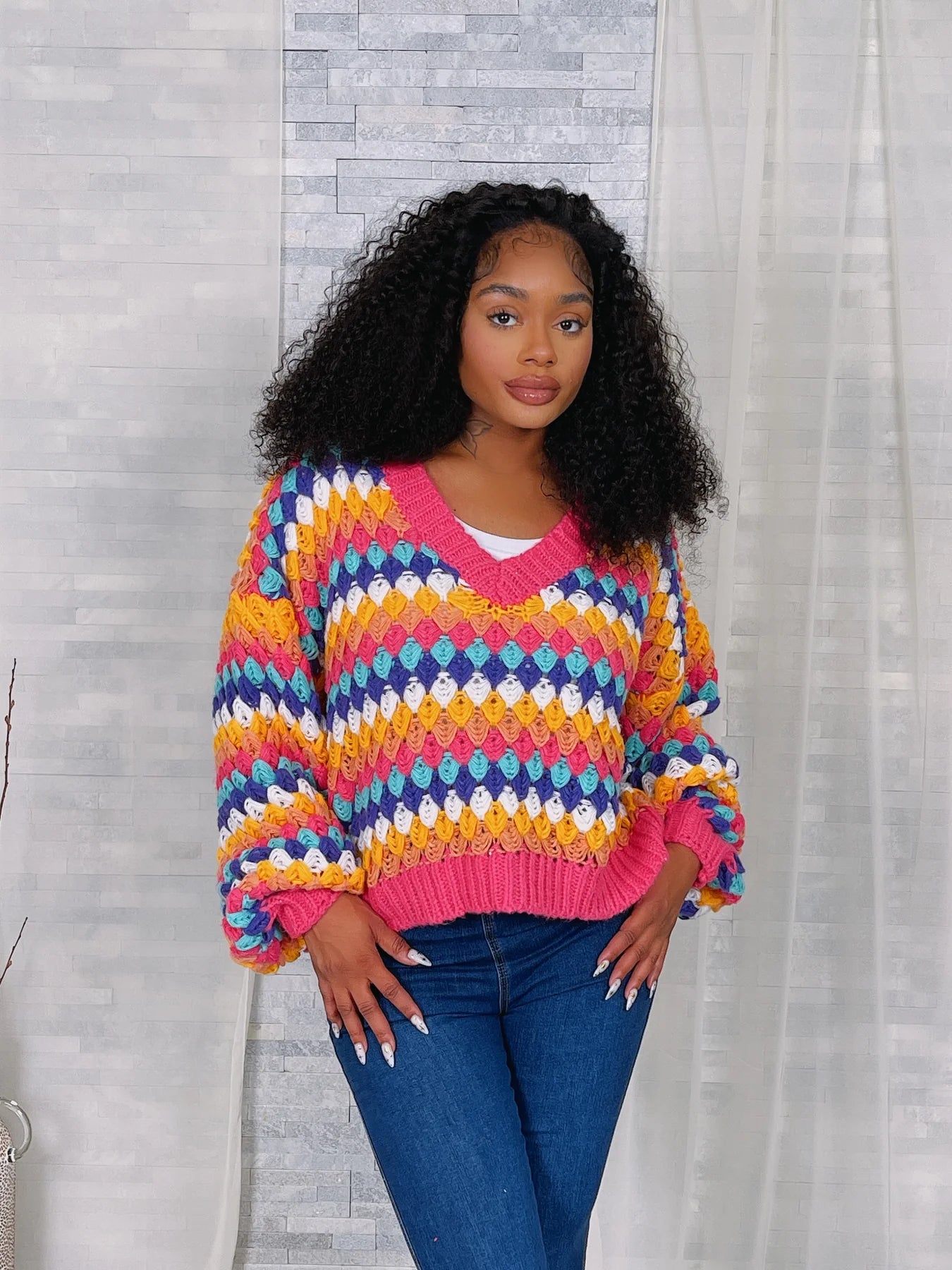 Candy Cloud Sweater