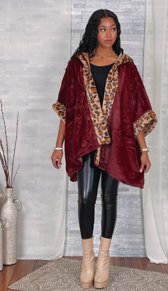 “The Glam Safari Poncho”