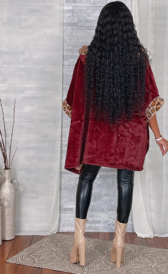 “The Glam Safari Poncho”