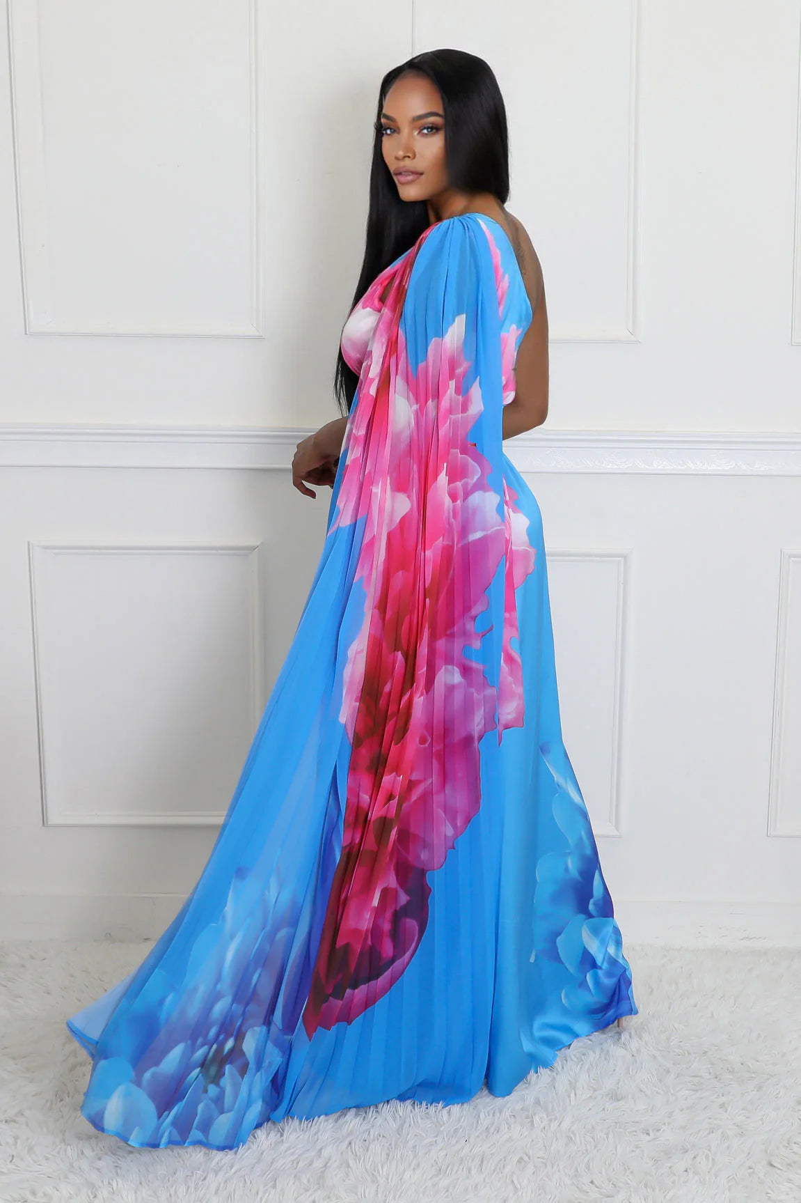 Floral Radiance Dress