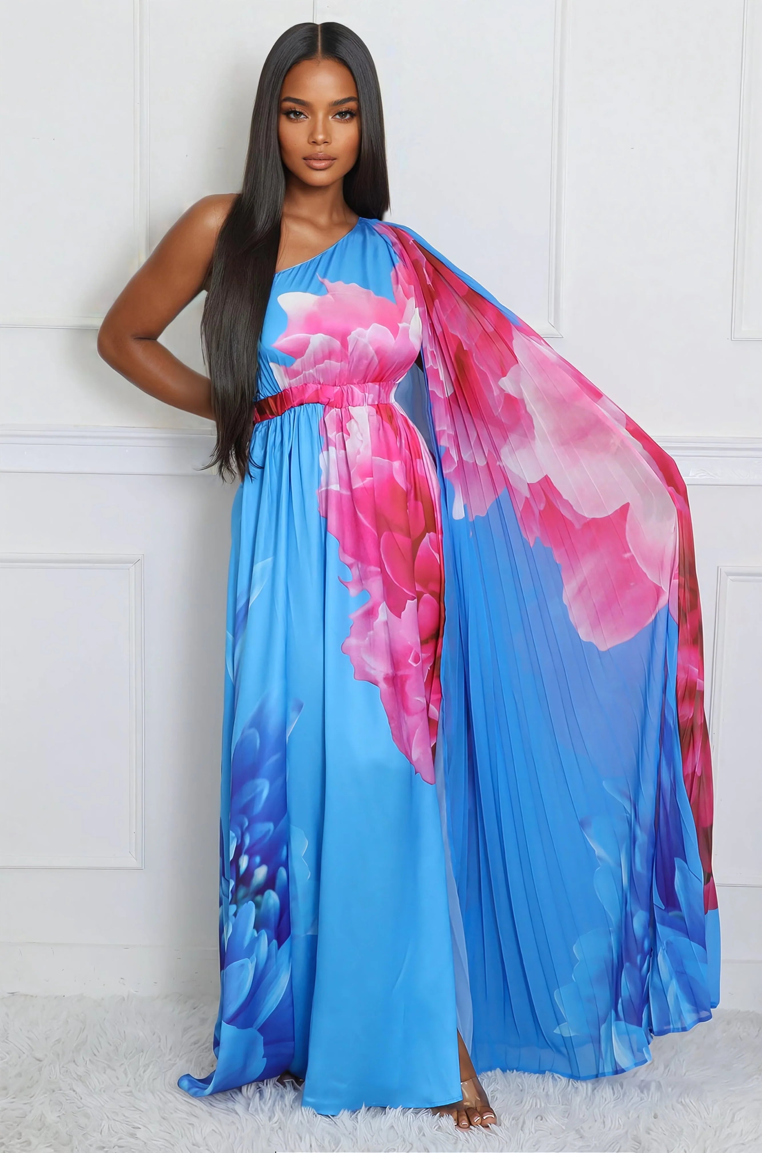 Floral Radiance Dress