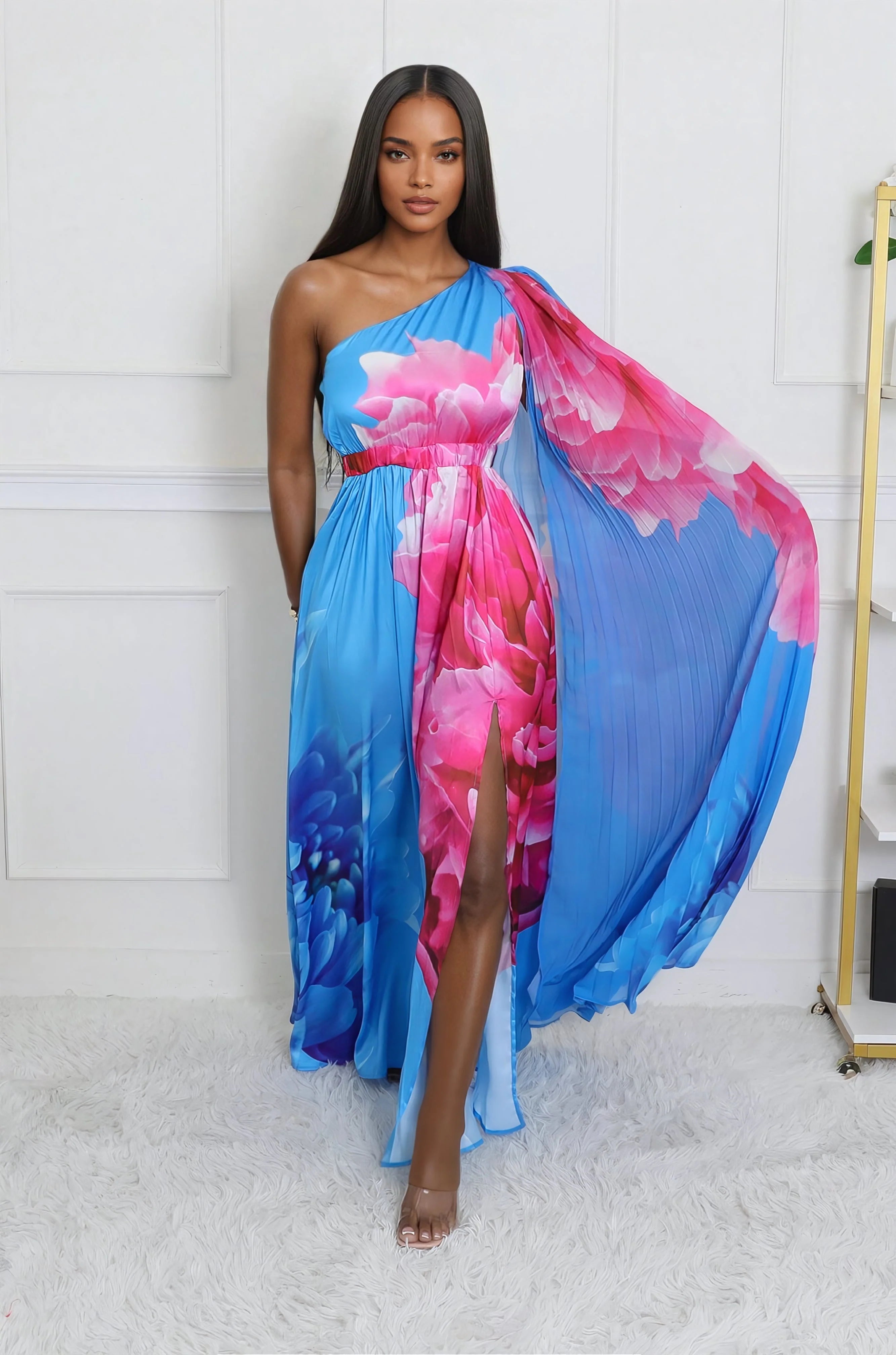Floral Radiance Dress