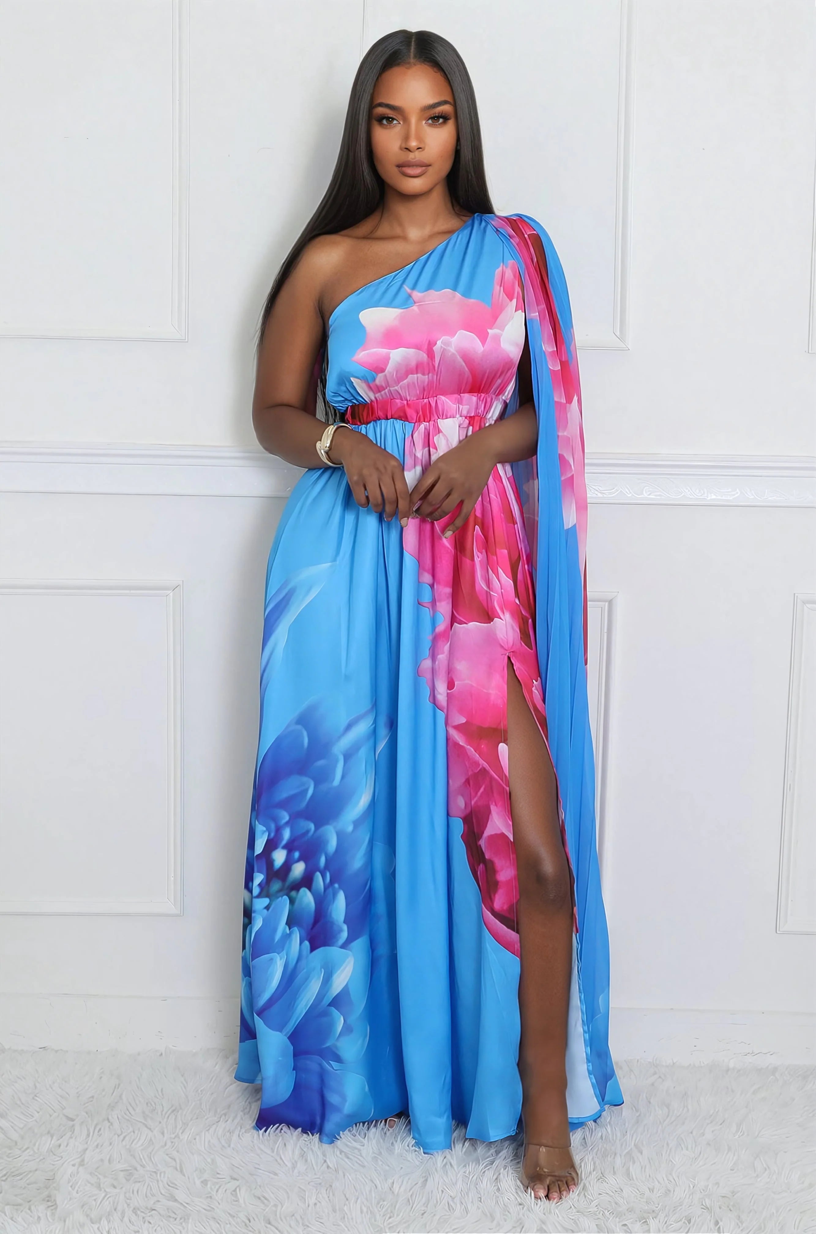 Floral Radiance Dress